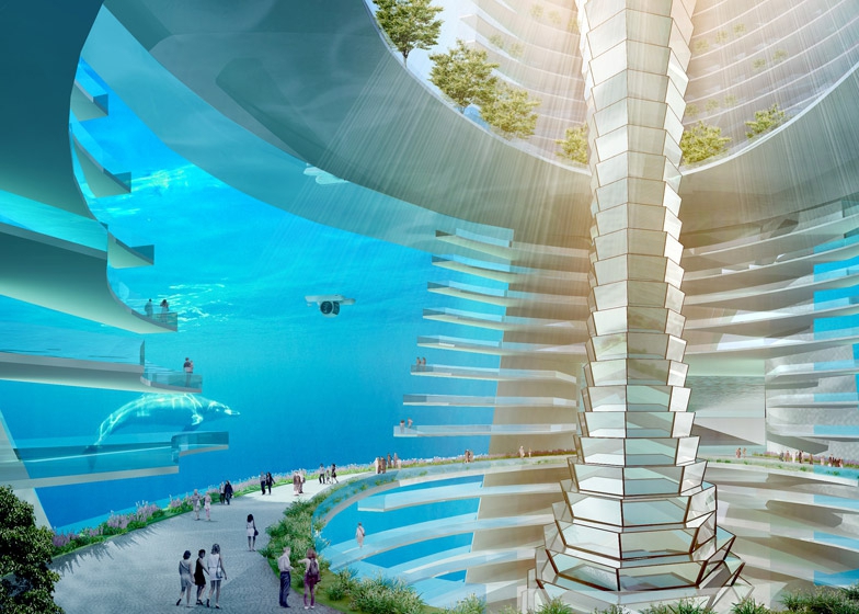 Город под водой. Проект Floating City