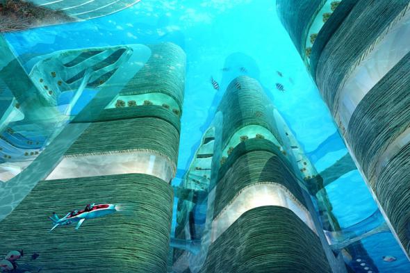 Подводный город Floating City