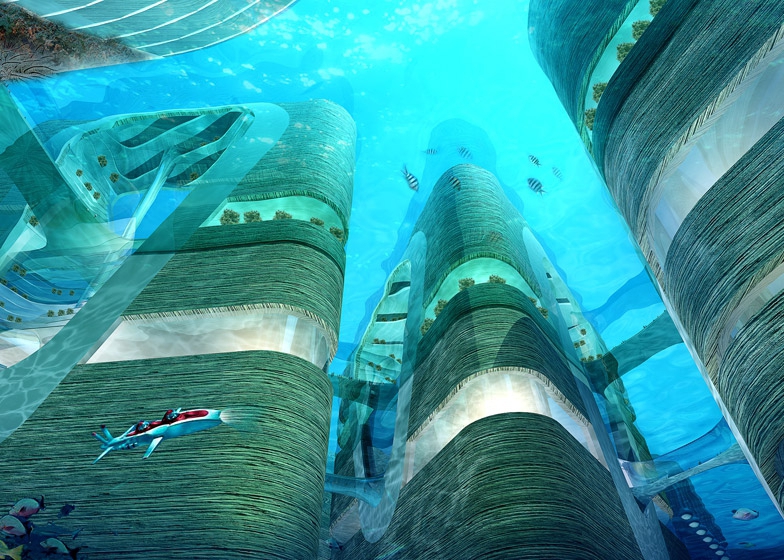 Подводный небоскреб города Floating City