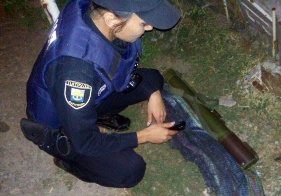 В Мариуполе дети отыскали готовый к применению гранатомёт