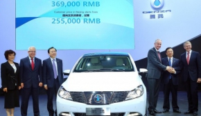 Daimler и BYD представили совместный электрокар