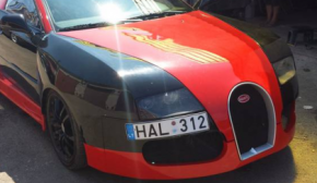 У Литві продають репліку Bugatti Veyron на базі Audi A6 майже за 40 тисяч доларів