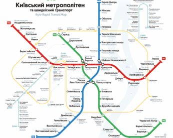 У вагонах метро появится новая схема столичной подземки