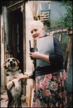 Подвір’я Валентини Зоріної стереже дворняга Барі