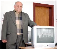 Николай Кузь будет смотреть матчи чемпионата мира по футболу по новому телевизору