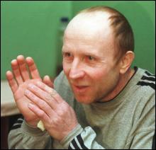 Анатолій Онопрієнко у тюремній камері. 25 серпня 1999 року