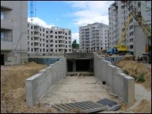 Подземный паркинг под микрорайоном ”Подолье” в Виннице будет вмещать 126 легковиков