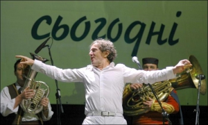 Інколи на концертах ґоран Бреґович п’є віскі, інколи — воду