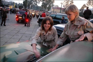 Наталія Левицька та Галина Куницька — єдина жіноча джип-команда на фестивалі ”Плай OFF”