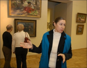 Марія Скирда працює в Національному художньому музеї