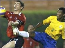 Фрагмент матча Бразилия – Чили. 