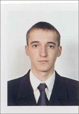 Олег Вовчок напередодні вступу до технічного університету