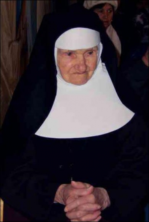 Раньше монашка Ирина-Фекла Шейка чинила и шила обувь