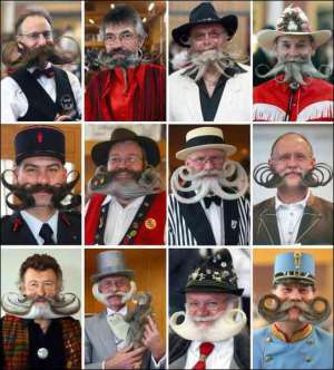 На чемпионате мира на лучшую бороду, который проходил в немецком поселке Шемберг, 200 участников соревновались в 17 категориях