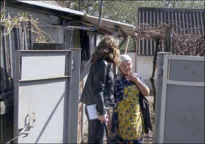 Мать артиста Андрея Данилко Светлана Волкова живет на хуторе Клименки под Полтавой