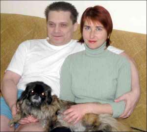 Андрей Добрицкий с женой Наталией