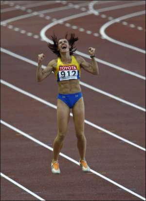 На чемпіонаті світу Людмила Блонська встановила національний рекорд