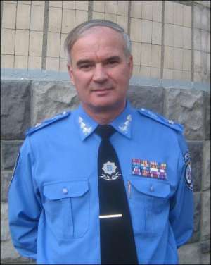 Начальник милиции Винниччины Василий Полищук