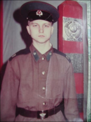 Анатолий Кошевой во время службы в пограничных войсках 20 лет назад