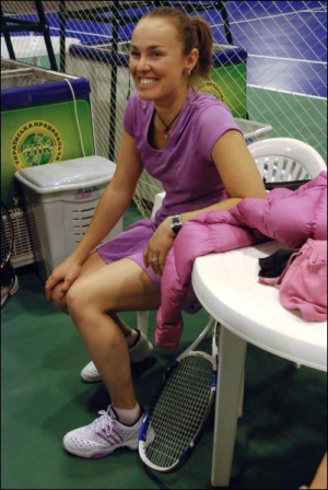 Колишня перша ракетка світу Мартіна Хінґіс провела в Черкасах майстер-клас для дітей у тенісному клубі ”Селена”