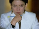 Народний депутат України, голова Комітету з питань бюджету Верховної Ради Юлія Тимошенко в Києві, в п'ятницю, 5 березня 1999 р.