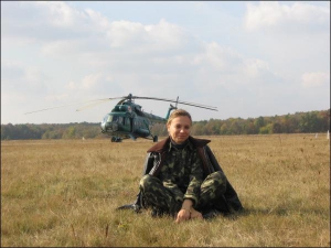 Тетяна Конарєва-Шиляєва з Вінниці водить гелікоптери. Жінка пішла в армію, бо хотіла бути схожою на батька — льотчика випробувача
