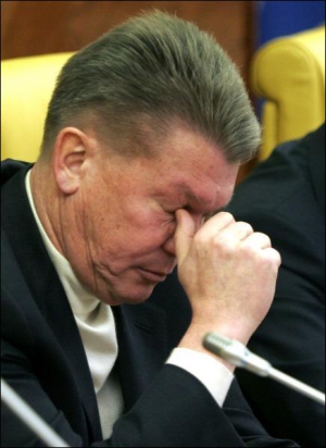 Олег Блохін на засіданні виконкому Федерації футболу України 6 грудня. Найбільш вірогідним наступним місцем його роботи називають ФК ”Москва”