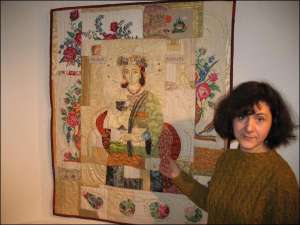 Картину ”Варвара” художница Елена Шумилина делала пять месяцев по 10 часов ежедневно