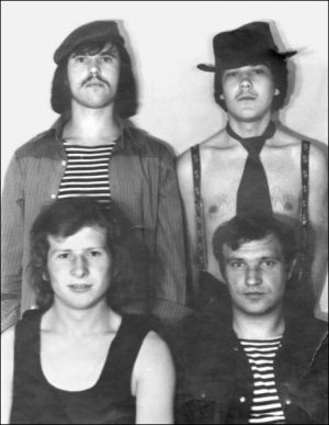 Студенты Львовского полиграфического института, 1978 год