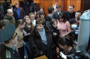 Голову Фонду держмайна Валентину Семенюк-Самсоненко учора не пустили на засідання уряду