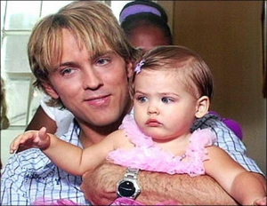 После смерти модели Анны Николь Смит 1,5-летнюю Данниэлинн воспитывает ее отец, фотограф Ларри Беркхед