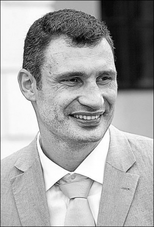 Кандидат в мэры Киева Виталий Кличко