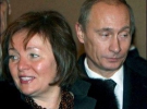 Владимир Путин с супругой