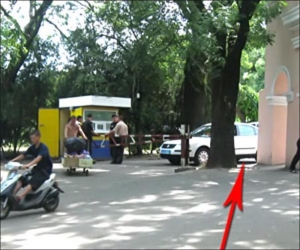 Саме тут намагався проїхати Шон Карр