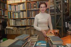 Лариса Кевва: ”Нині букіністичний магазин — це такий собі книжковий секонд-хенд”