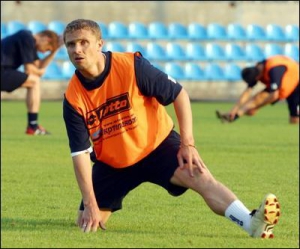 Сергей Ребров забил третий мяч за время своего выступления за ”Рубин”