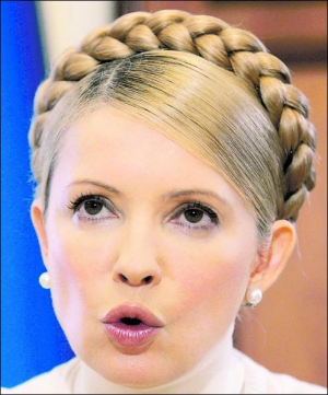 Юлія Тимошенко каже, що Оксана Білозір співає на вірші Віктора Балоги