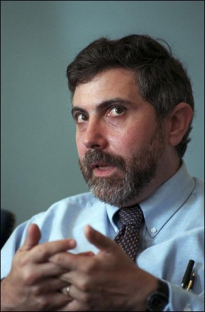 55-річному американському професорові економіки Полу Кругману повідомили по телефону про отримання Нобелівської премії. Учений тоді снідав і заявив, що радий, однак запізнюється на зустріч, тому більше розмовляти не може