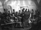 Повстанцы во львовськой ратуше 2 ноября 1848 года.Акварель Ю. Коссака, 1850 год