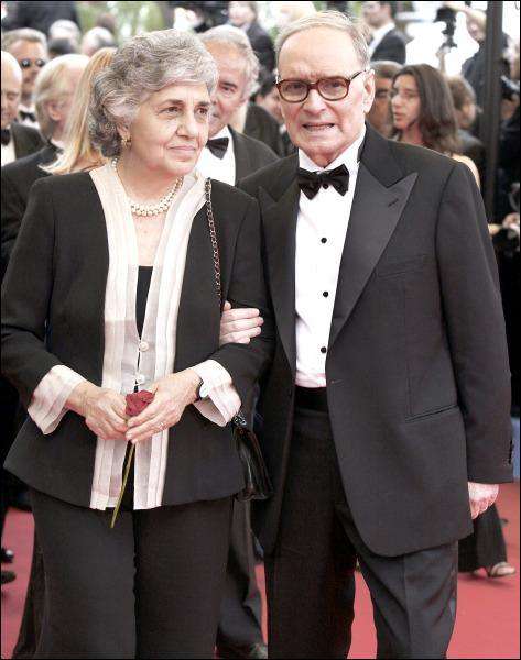 Італійський композитор Еніо Морріконе у 2006-му відсвяткував золоте весілля з дружиною Марією Травія