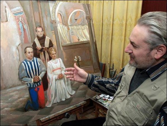 Цикл картин за мотивами ”Ромео і Джульєтти” Шекспіра київський художник Андрій Кулагін писав два місяці