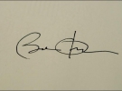 Підпис Барака Обами під президентською клятвою, яку він склав на інавгурації у Вашингтоні 20 січня