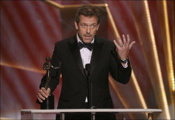  Хью Лори получил награду за лучшее исполнение главной мужской роли в сериале Доктор Хаус