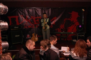 Первая джазовая вечеринка в клубе ”Джем” города Ровно