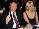 Екс-президент СРСР Михайло Горбачов узяв на ”Берлінале” внучку Анастасію