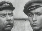 Фильм 1968 года ”Служили два товарища”: командир полка Анатолий Папанов (слева) и боец Некрасов (Олег Янковский)
