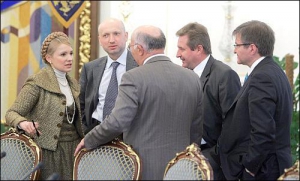 Стельмах попал в руки Тимошенко и ее команды. Заседание СНБО. Октябрь 2008 г.