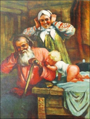 ”Слухають Москву”, плакат 1920-х. У ті часи пенсію отримував дуже малий прошарок радянських громадян