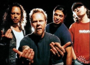 Музыканты из "Metallica" такой чести по-видимому не ожидали