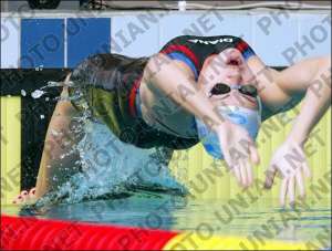 Три роки тому запоріжанка Ірина Амшенникова перемогла на першості Європи у плаванні на спині